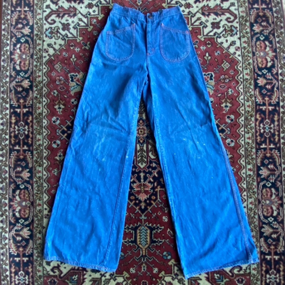 70's Landlubber Denim Bell Bottoms